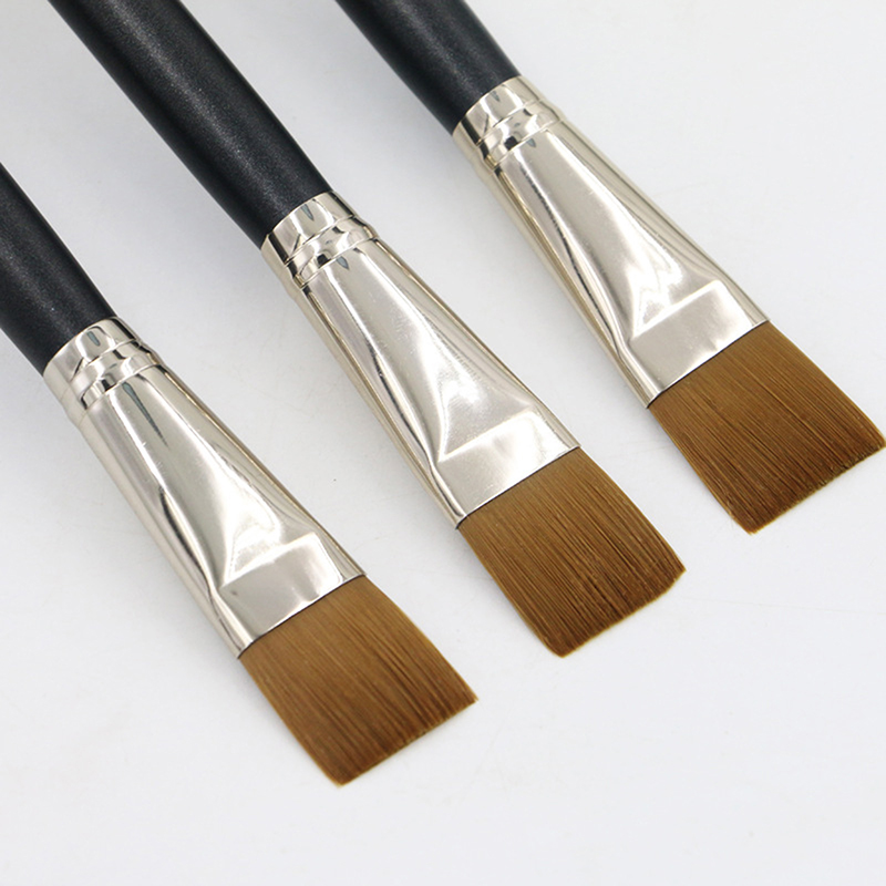 Hair Care Tools - 【L】Płaski kwadratowy pędzel do podkładu z
