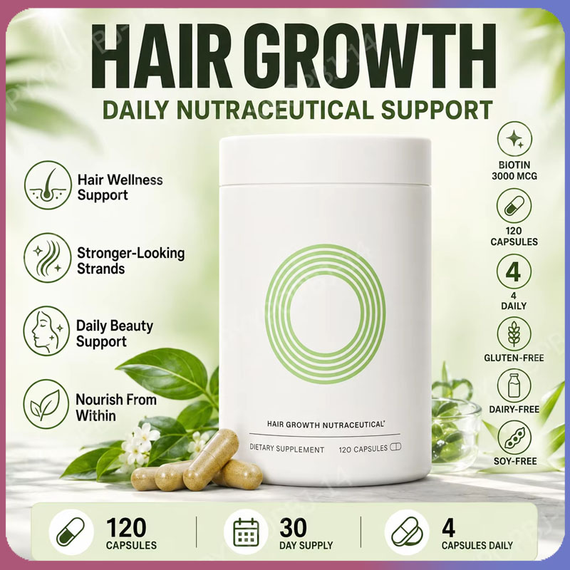 Hair Care Daily - Kapsułki ziołowe do odżywiania włosów, codzienna