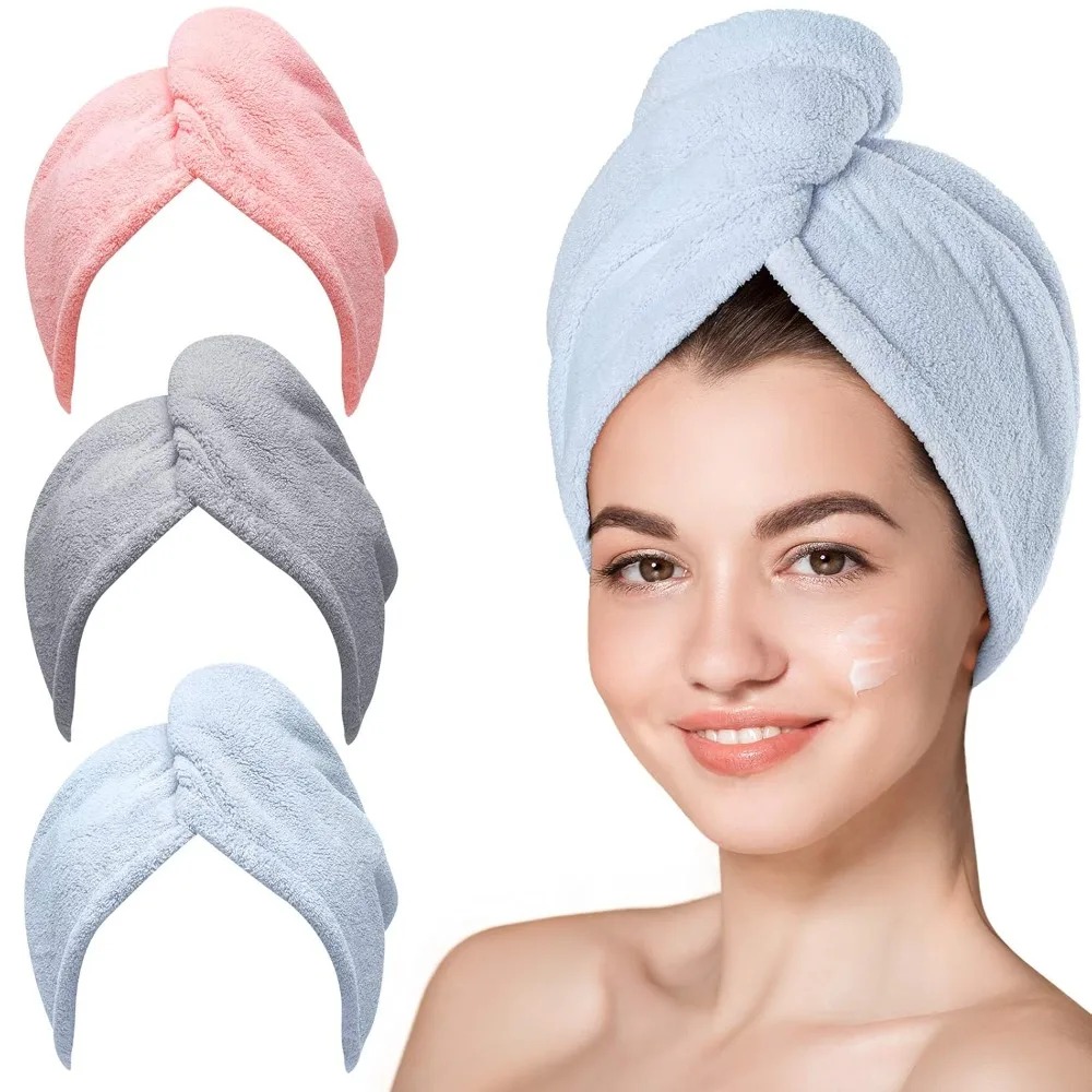 Hair Turban Towel - Szybkoschnący ręcznik do włosów, turban z