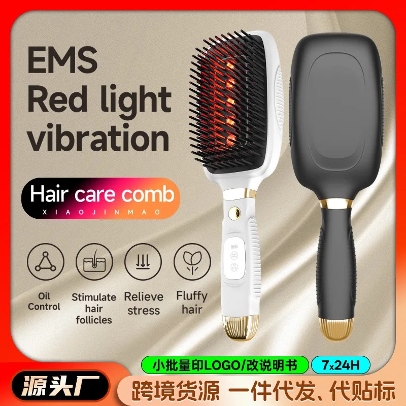 Hair Care Daily - Elektryczny antystatyczny grzebień do włosów z