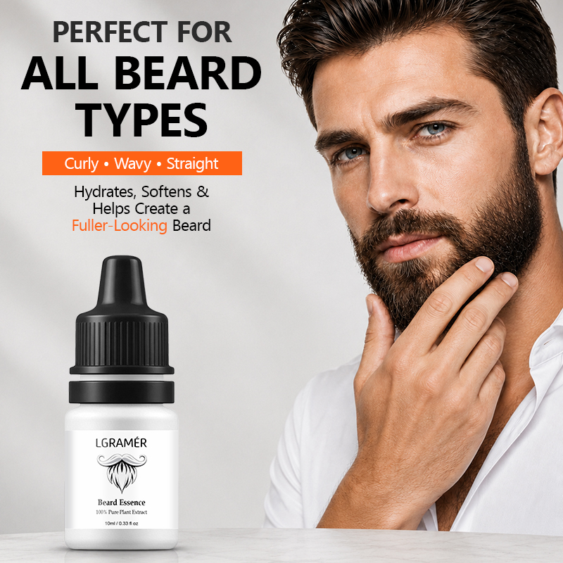 Hair Growth Serum Oil - Serum do wzrostu brody dla mężczyzn,
