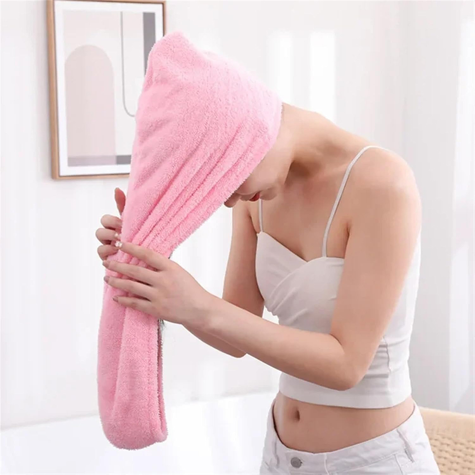Hair Turban Towel - 1 szt. Ręcznik do włosów z