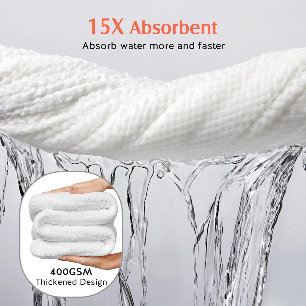 2 sztuki turbanów do włosów z  – Hair Turban Towel recenzja i cena