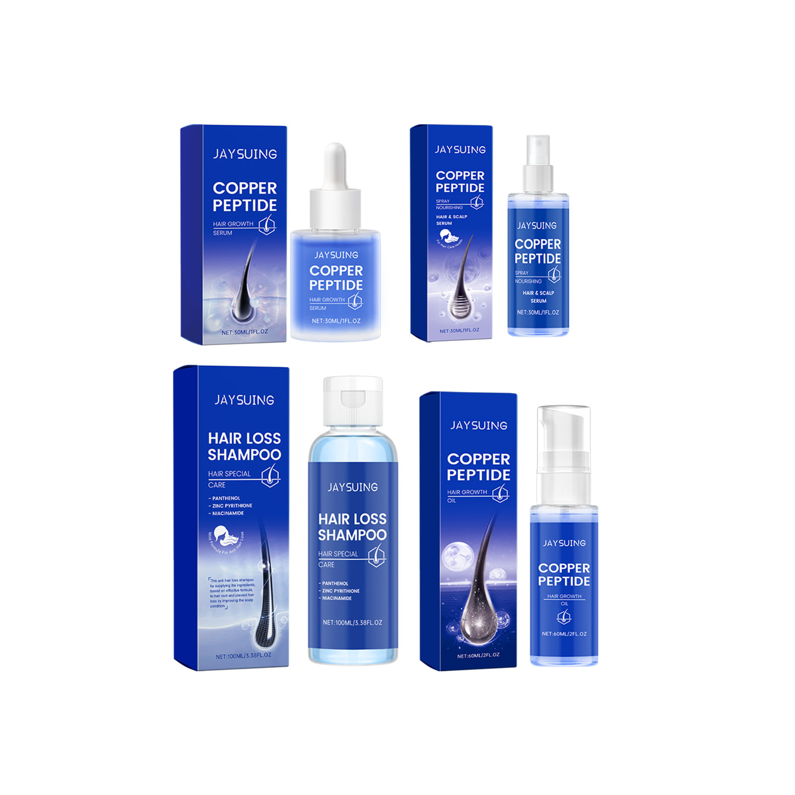 Szampon z peptydem miedzianym  – Hair Growth Serum Oil recenzja i cena
