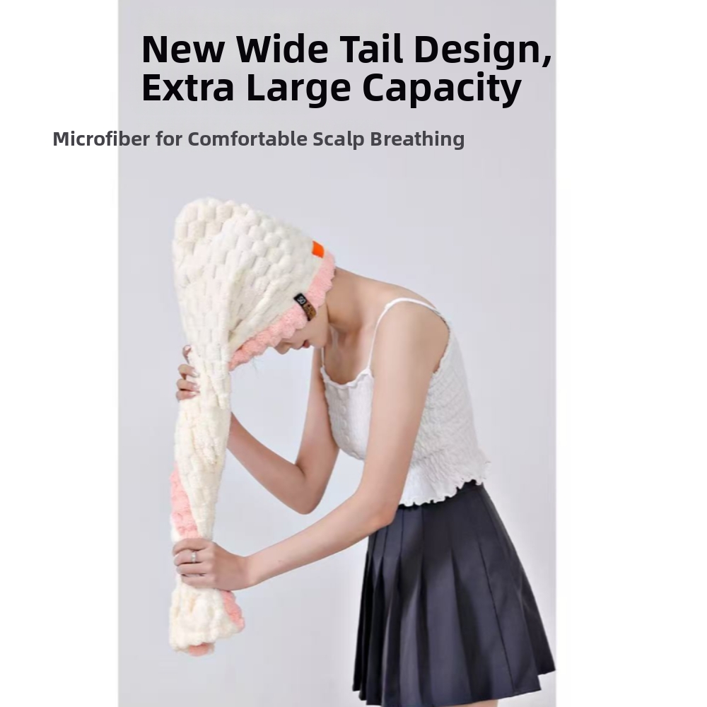 Wielorazowy, bardzo duży, szyb – Hair Turban Towel recenzja i cena