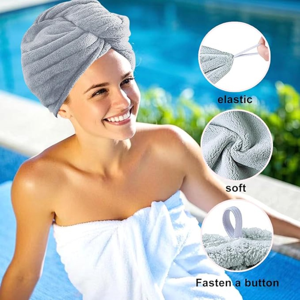 Szybkoschnący ręcznik do włosó – Hair Turban Towel recenzja i cena