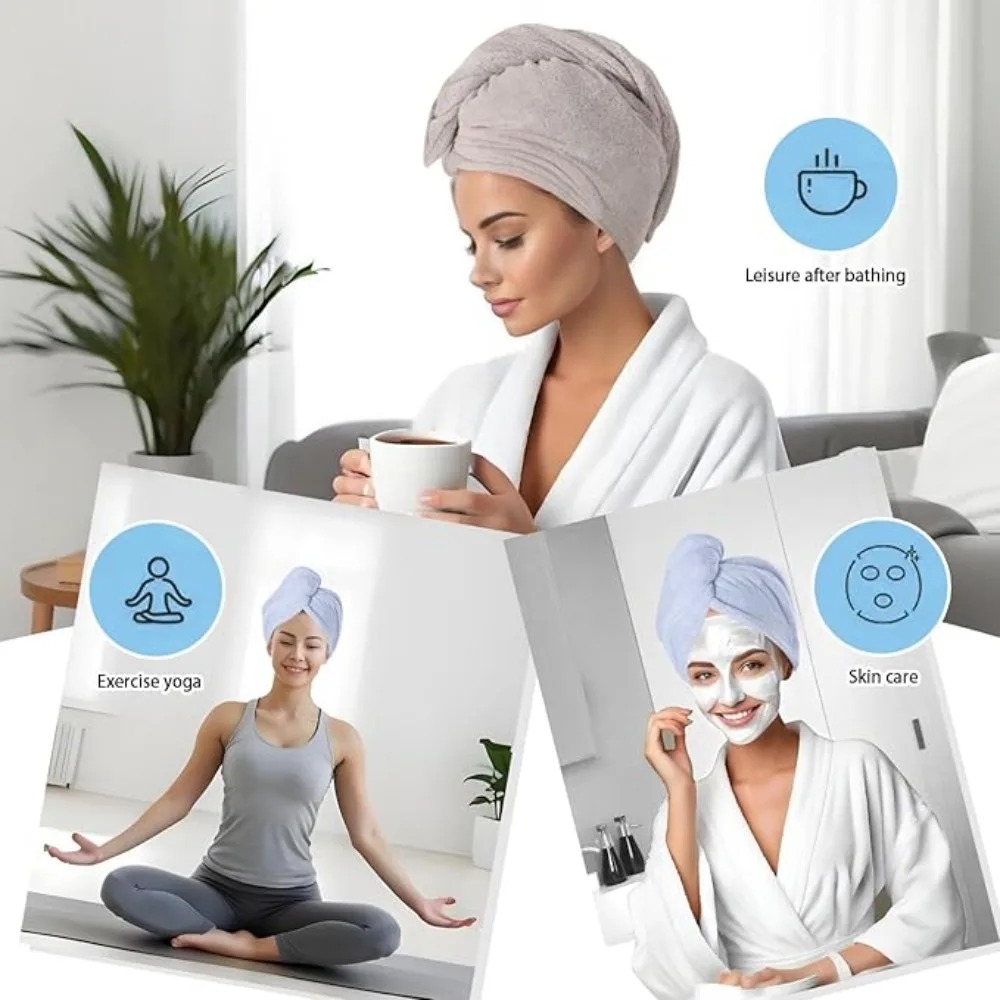 Szybkoschnący ręcznik do włosó – Hair Turban Towel recenzja i cena