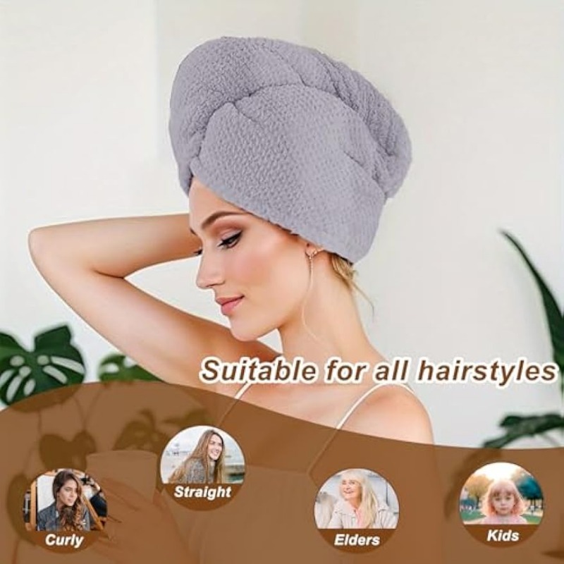 Superchłonny, szybkoschnący tu – Hair Turban Towel recenzja i cena