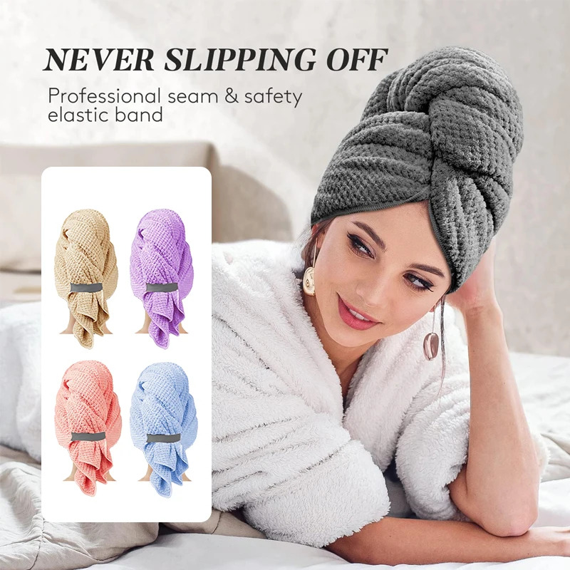 Ultra chłonny, bardzo duży tur – Hair Turban Towel recenzja i cena
