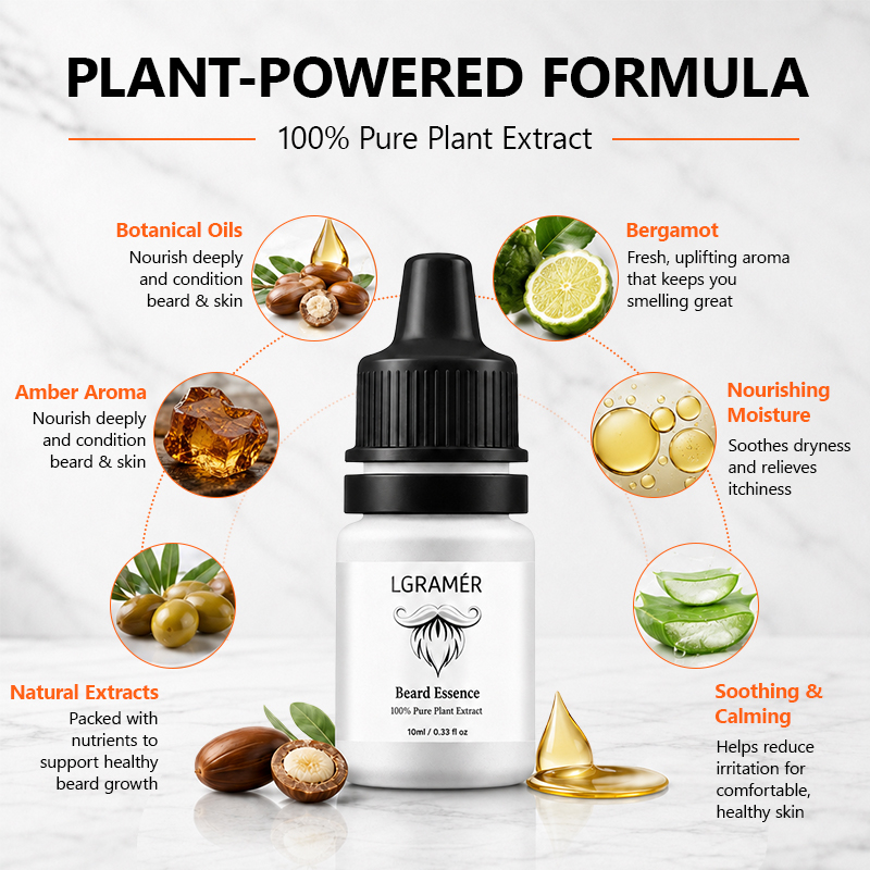 Serum do wzrostu brody dla męż – Hair Growth Serum Oil recenzja i cena