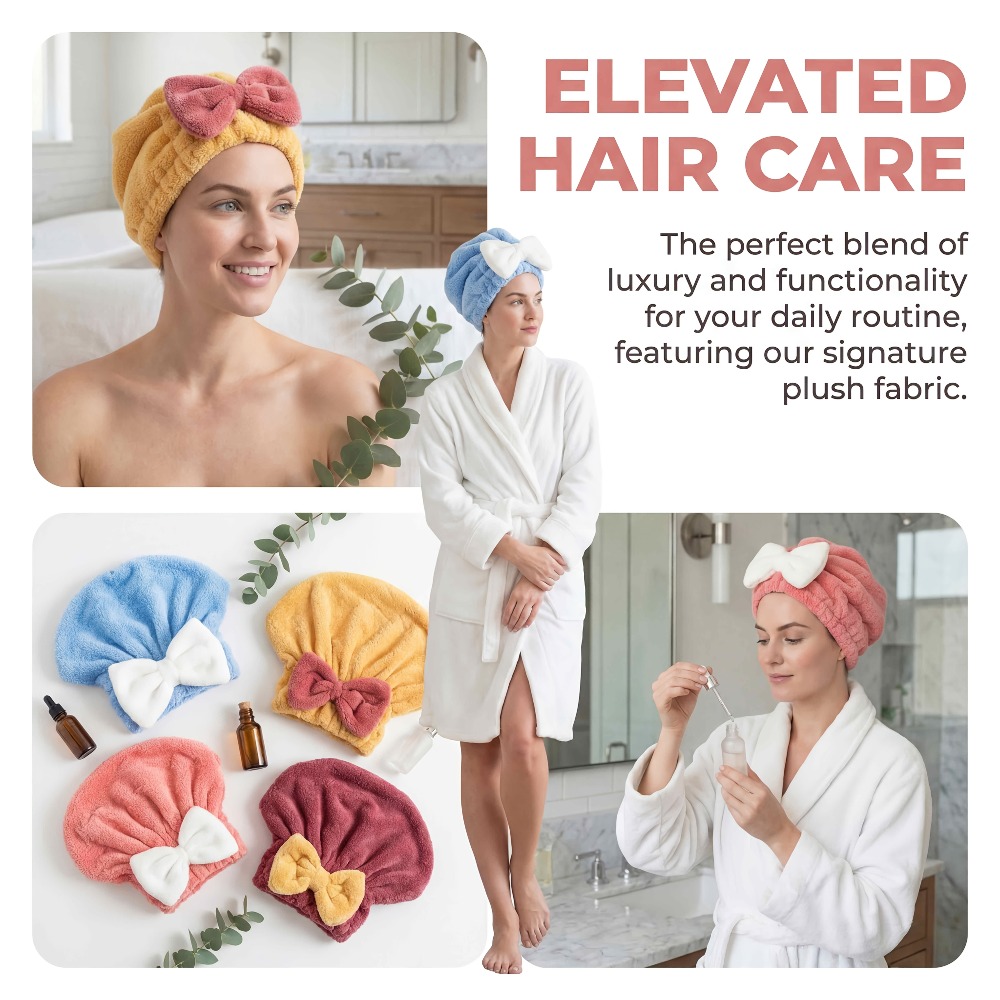 Czepek do suszenia włosów z mi – Hair Turban Towel recenzja i cena