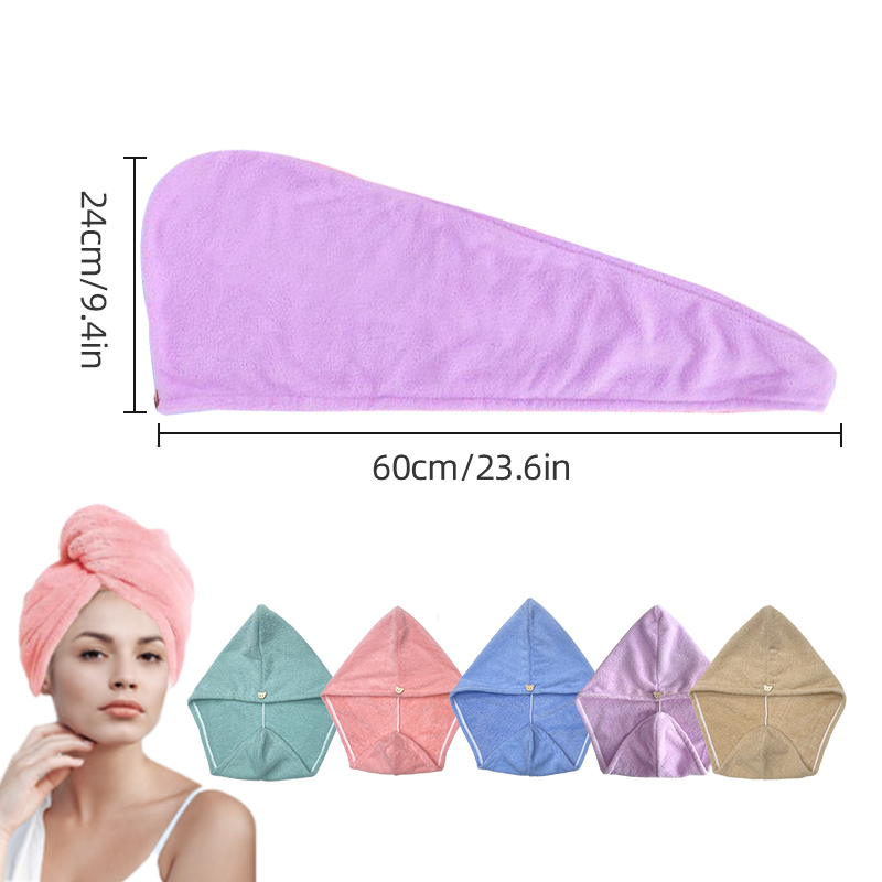 Ręcznik z mikrofibry dla kobie – Hair Turban Towel recenzja i cena