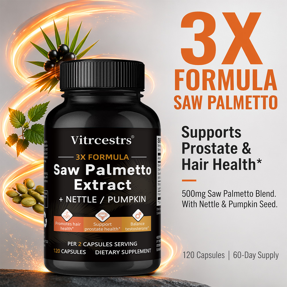 Kapsułki z kompleksem Saw Palm – Hair Care Daily recenzja i cena